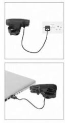 Forte GT 6111 USB Şarjlı 200 Lümen Bisiklet Ön Işık Far LED