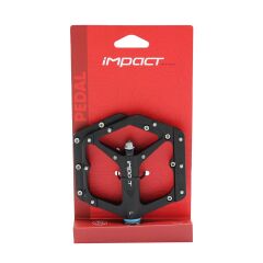Impact CLUT Alüminyum Rulmanlı Çivili Pedal Siyah