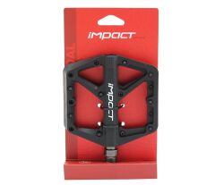 Impact COMP Plastik Rulmanlı Trial Bmx Platform Çivili Pedal Siyah