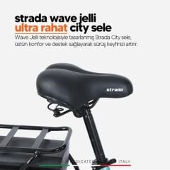 Strada E-Via 20 Jant Elektrikli Katlanır Bisiklet Gri