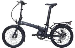 2025 Dahon Unio E20 Disk Elektrikli Katlanır Bisiklet Siyah