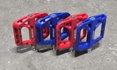 Gineyea M996 Rulmanlı Hightec Çivili Platform Trial Bmx Pedal Mavi