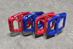 Gineyea M996 Rulmanlı Hightec Çivili Platform Trial Bmx Pedal Kırmızı