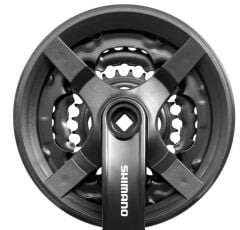 Shimano Tourney TY301 Aynakol Kapak Siyah 42T