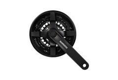 Shimano Tourney FC-TY301 Aynakol Siyah 42-34-24 175mm Kutusuz