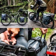 Ortlieb Back-Roller Classic Arka Bisiklet Çanta 40L Asfalt Siyah QL2.1 F5305