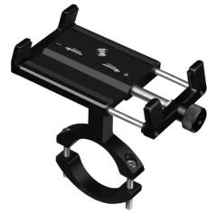 AYD Alüminyum Bisiklet Motosiklet Gidon Telefon Tutucu Siyah