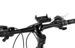 AYD Alüminyum Bisiklet Motosiklet Gidon Telefon Tutucu Siyah