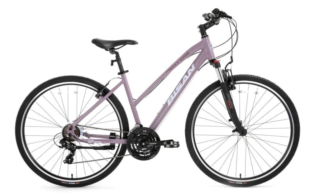 Bisan TRX 8200 Şehir Tur Bisikleti Mat Mor