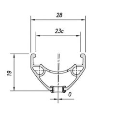 Mach1 MD-10 27.5 Jant Çemberi 36 Delik Disk Fren Siyah Yüzüklü