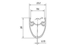 Mach1 Pulse-19 Disk Fren 28 Gravel Jant Çemberi 28 Delik Siyah