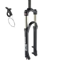 SR Suntour 29 SF14 XCR- RL Air 1.1/8'' QR Disk Havalı G.Kilit Ön Maşa 100mm M.Siyah