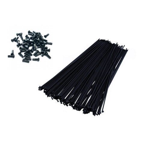 Cn Spoke 2mm Jant Teli Siyah 285 mm 144 adet