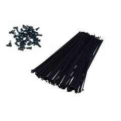 Cn Spoke 2mm Jant Teli Siyah 285 mm 144 adet