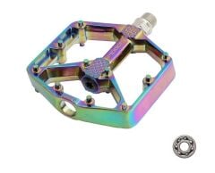 Impact Oil Slick Rainbow Rulmanlı Çivili Pedal