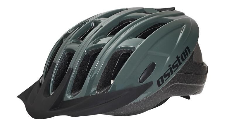 Asistan Cape H90 Bisiklet Kaskı Koyu Gri