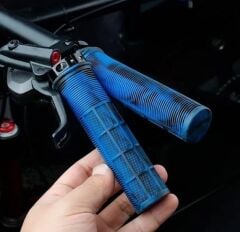 Forte GT 1519 Vidalı Silikon Bisiklet Elcik Mavi