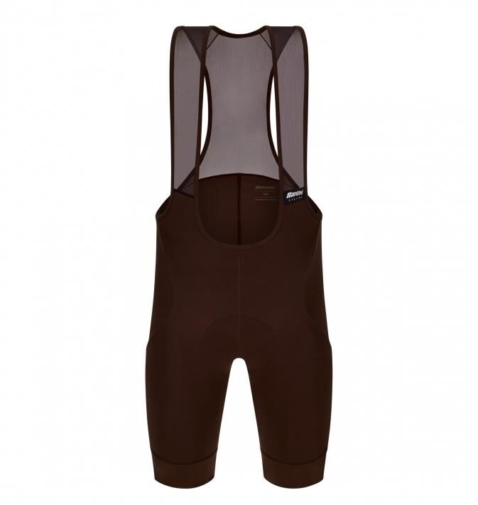 Santini Ready To Ride Kısa Askılı Tayt 5S1075GITRTR Kahverengi
