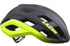 Lazer Strada KinetiCore CE-CPSC Kask Matte Koyu Gri Flash Sarı S (52/56)