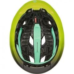 Lazer Strada KinetiCore CE-CPSC Kask Matte Koyu Gri Flash Sarı S (52/56)