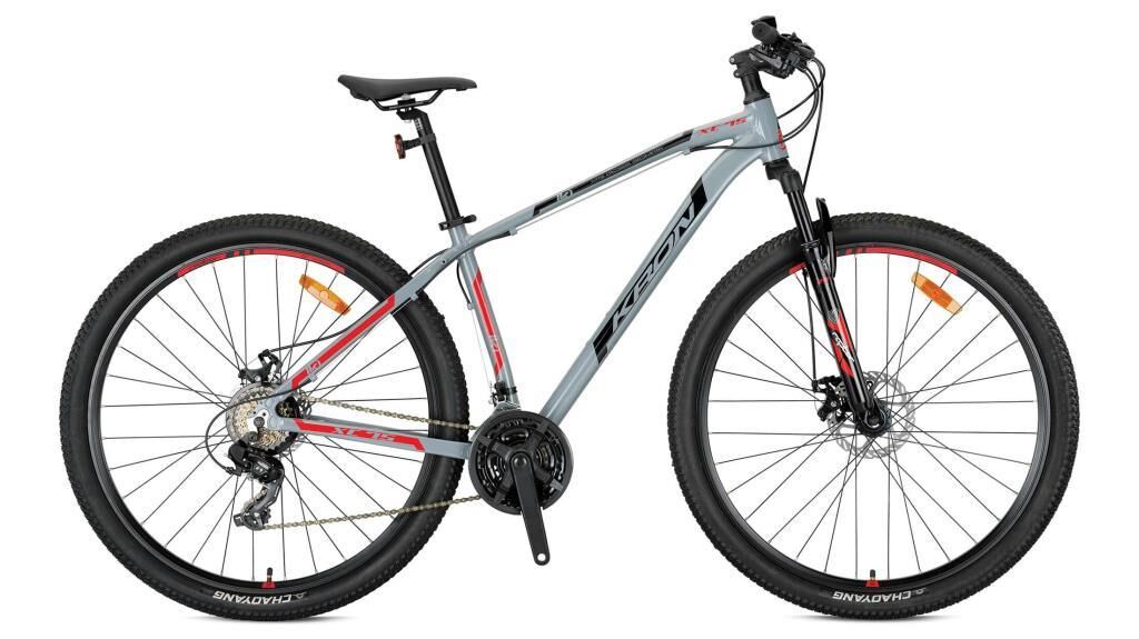 2026 Kron XC 75 V Fren 27.5 Jant Bisiklet Nardo Gri/Kırmızı