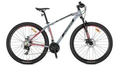 2026 Kron XC 75 V Fren 27.5 Jant Bisiklet Nardo Gri/Kırmızı