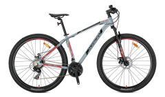 2026 Kron XC 75 M Disk 27.5 Jant Bisiklet Nardo Gri/Kırmızı