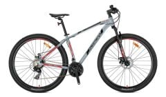 2026 Kron XC 75 M Disk 27.5 Jant Bisiklet Nardo Gri/Kırmızı