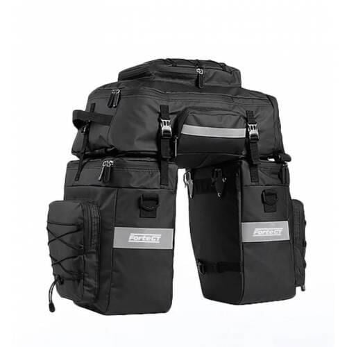 Forte GT 889 Bisiklet Arka Bagaj Heybe Tur Çanta 75 Litre