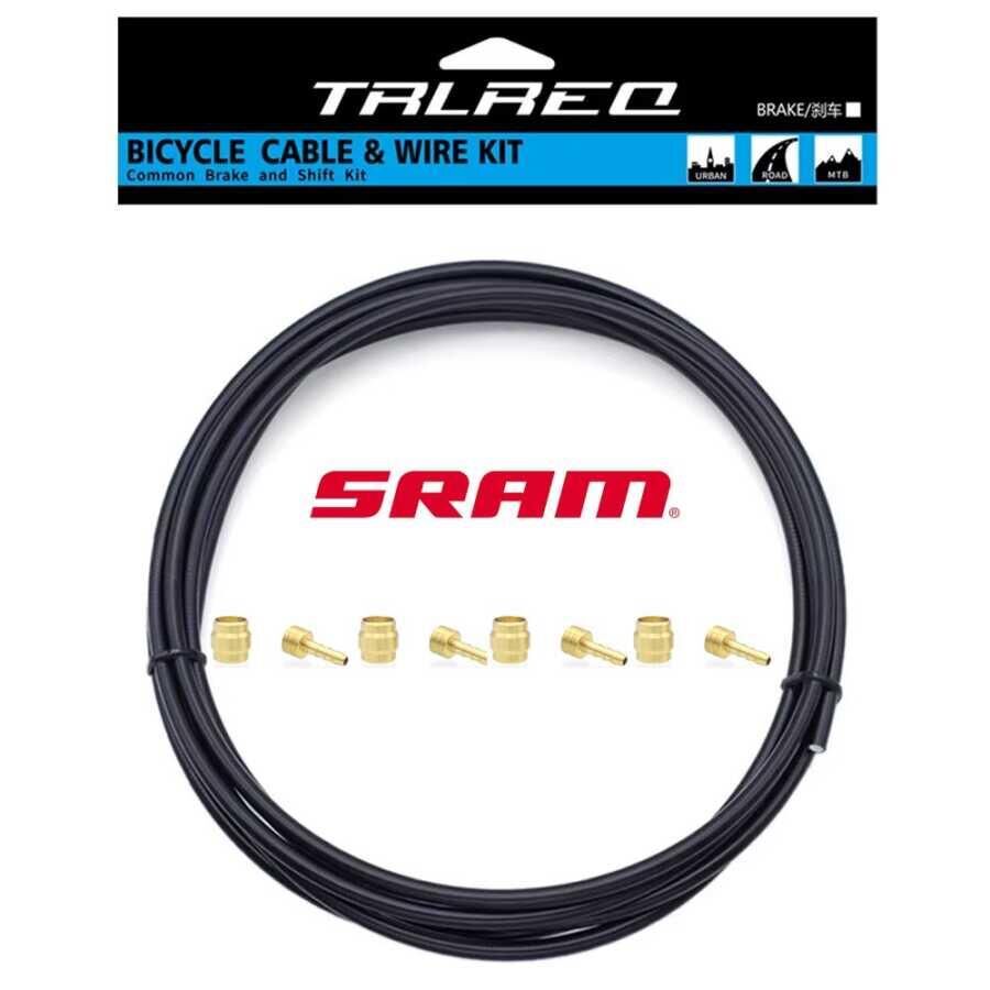 TRLREQ Sram Hidrolik Fren Hortum ve Zeytin Pim Seti 3 Metre