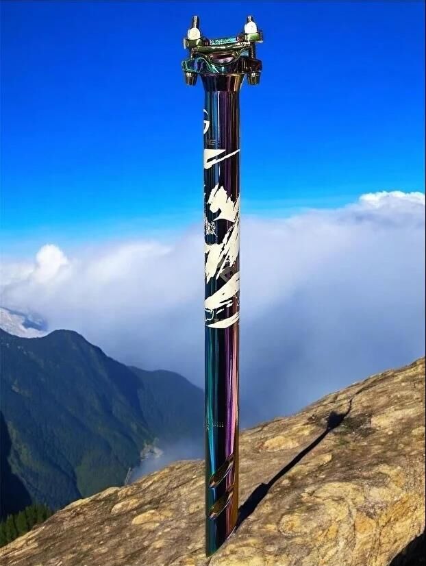 Lunje 676 Alüminyum Sele Borusu 27.2x400 mm Rainbow