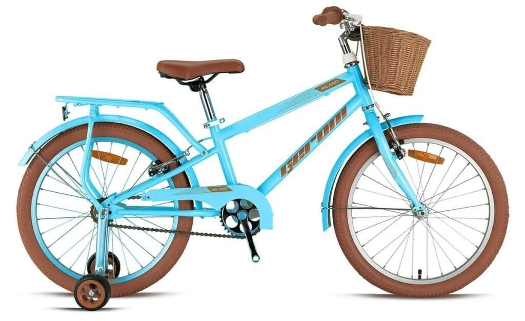 2026 Geroni Milano 20 Jant Çocuk Bisikleti Mavi