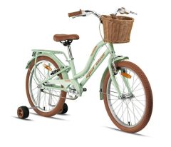 2026 Geroni Milano Lady 20 Jant Çocuk Bisikleti Mint Yeşil