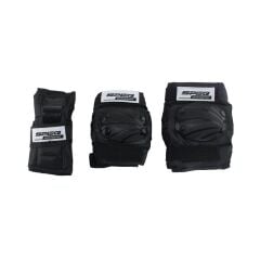 Forte Gt 971 Çocuk Siyah Dizlik Seti