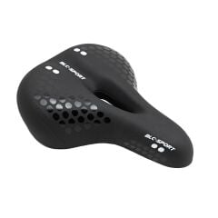 Impact Elastomer Yaylı Geniş Işıklı Yumuşak Bisiklet Sele