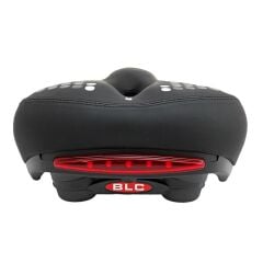 Impact Elastomer Yaylı Geniş Işıklı Yumuşak Bisiklet Sele