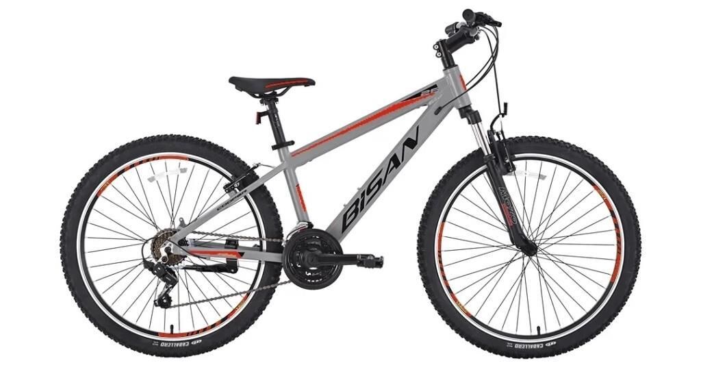 Bisan Cooper H Disk 27.5 Jant Bisiklet Gri/Turuncu