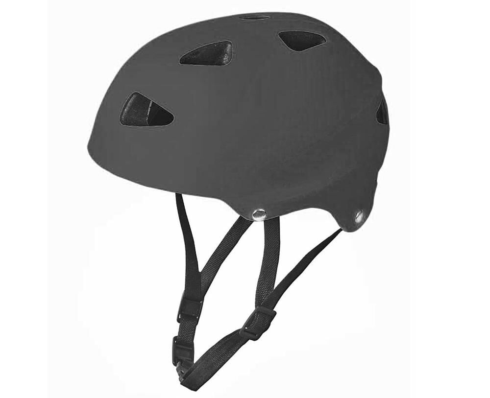 Cool Wheels Çocuk Bisiklet Kaskı Mat Siyah