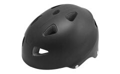 Cool Wheels Çocuk Bisiklet Kaskı Mat Siyah