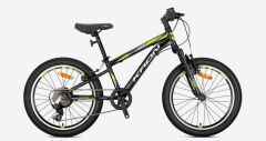 Kron Vortex 4.0 20 Jant Çocuk Bisikleti Siyah/Sarı