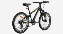 Kron Vortex 4.0 20 Jant Çocuk Bisikleti Siyah/Sarı