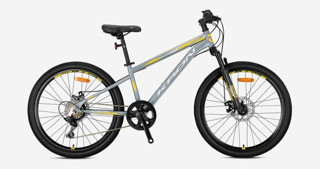 Kron Vortex 4.0 20 Jant Çocuk Bisikleti Gri/Sarı