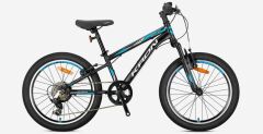 Kron Vortex 4.0 V Fren 24 Jant Çocuk Bisikleti Siyah/Kırmızı