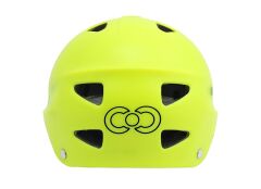 Cool Wheels Çocuk Bisiklet Kaskı Neon Sarı