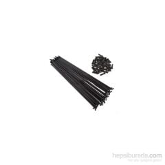 TW Bisiklet Jant Teli Siyah 185mm 144 Adet