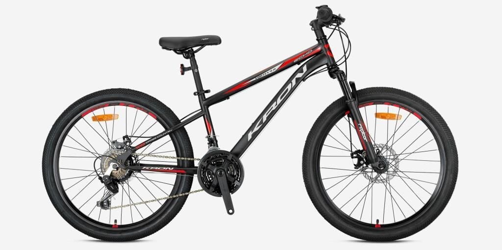 Kron Vortex 4.0 26 M Disk Jant Bisiklet Siyah/Kırmızı