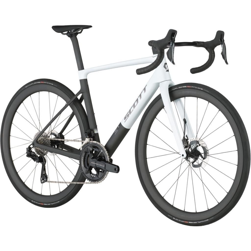 Scott Addict RC PRO Karbon Yol Bisikleti Beyaz/Siyah