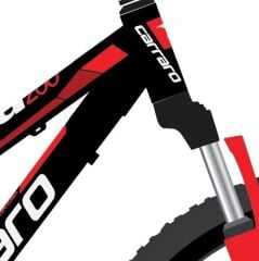 Carraro Speed 200 20 Jant Çocuk Bisikleti Siyah/Kırmızı