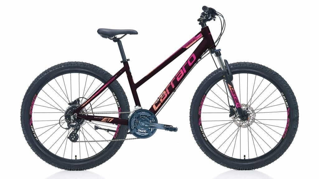 Carraro Force 621 H Disk 26 Jant Bisiklet Mat Siyah-Fuşya