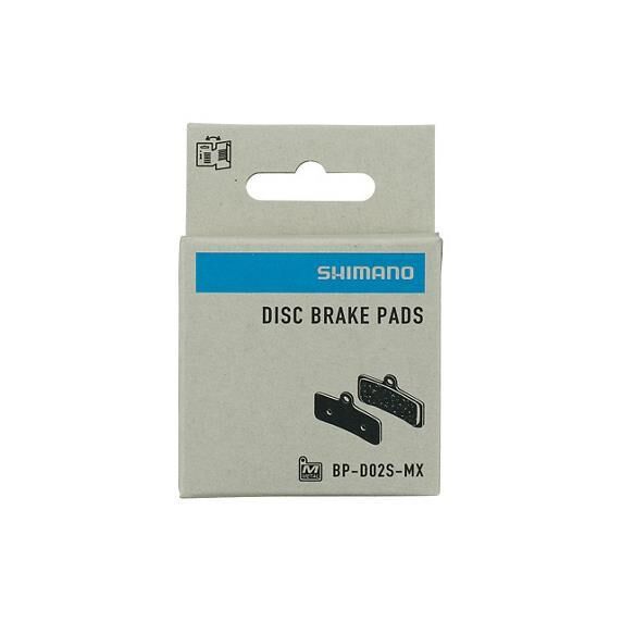 Shimano D02S BR-M820/BR-M810/ZEE BR-M640/XT BR-M8020/BR-MT520 Metal Disk Fren Balatası